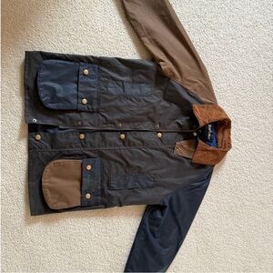 Barbour patchwork jacket unisex